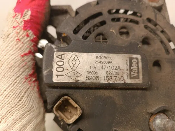 Vaihtovirtageneraattori Renault Laguna II 2002 OE 8200153710 image 4