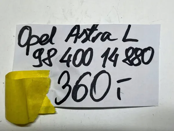 LED-ohjainmoduuli Etu Opel Astra L OEM 9840014880 image 3
