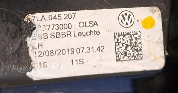 VW T6 T6.1 LIFT 7LA MULTIVAN LUZ TRASERA IZQUIERDA image 4