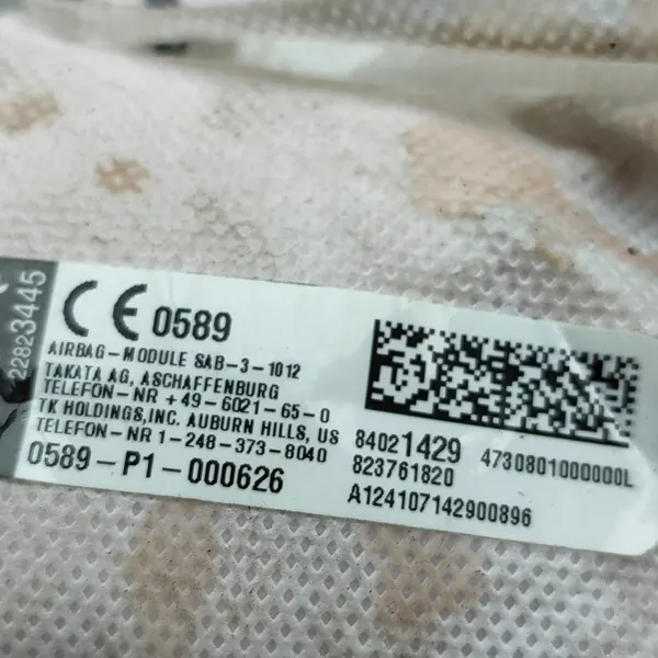 SRS AIRBAG CHEVROLET MALIBU 2024 image 7