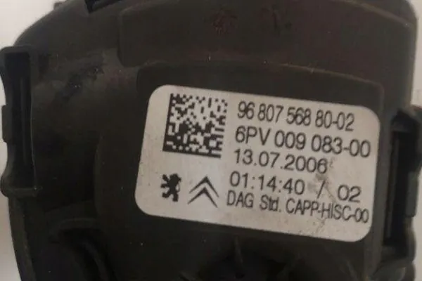 Gaspedaal PEUGEOT 107 1.6L Diesel 2006 image 2
