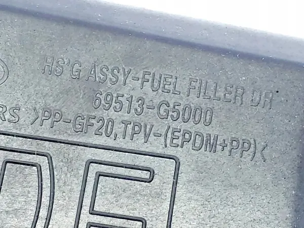 KIA NIRO Bränsletanklock OEM 69513G5000 - Begagnad image 5