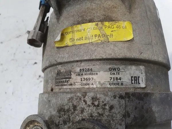 Nissens 89284 Compressore dell'aria condizionata image 2