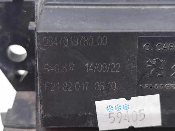 OEM 9847019780 Fläktkontroll Toyota Proace City image 7