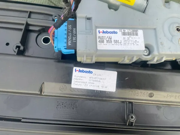 Taklucka OEM 4F5877043F för Audi A6 C6 Sedan image 4