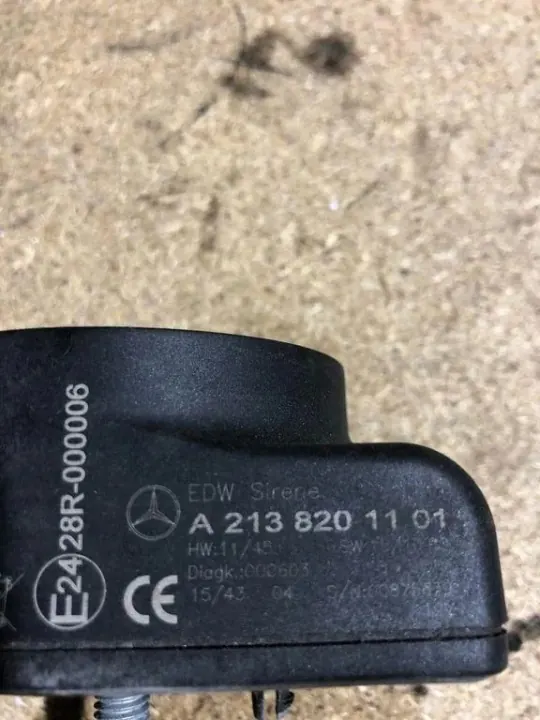 Mercedes-Benz Alarmhoorn OEM A2138201101 - Gebruikt image 3
