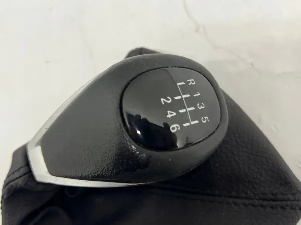 Pomo de mudanças BMW OEM 7642011 33337825 Couro image 3