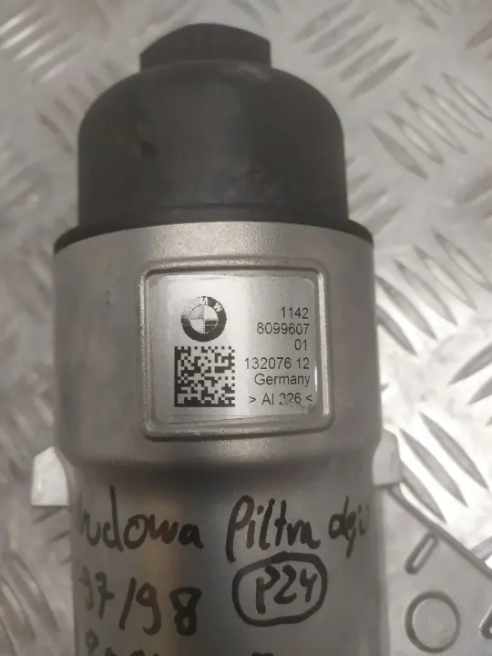 BMW Carcasa Filtro Aceite OEM 8099607 + Filtro Completo image 3