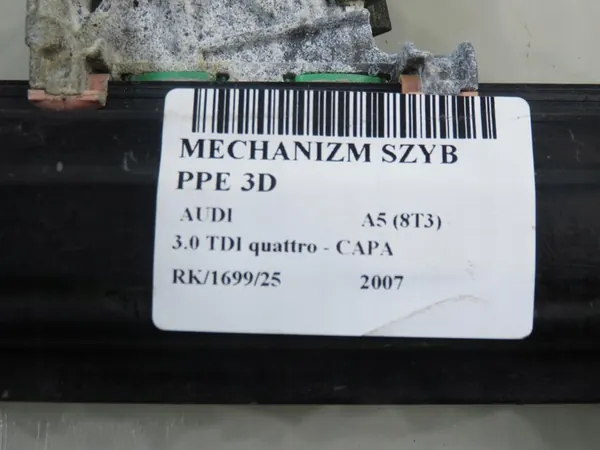 Elevador de Janela Direito Audi A5 3D 8T0837462C image 3