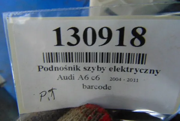 AUDI A6 C6 2.7TDI V6 Elevador de Vidro Elétrico Direito Traseiro OEM image 6