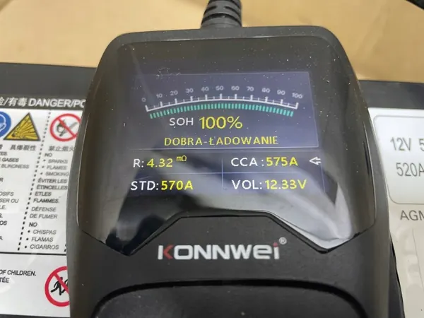 AGM Start-Stop Akku OEM AKUMULATOR 12V 50AH 570A image 5