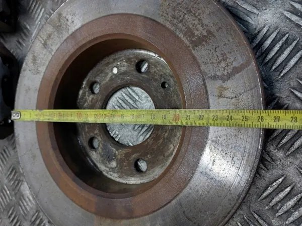 OEM TARCZE HAMULCOWE TYŁ + KLOCKI + ZACISKI OPEL ASTRA H image 5