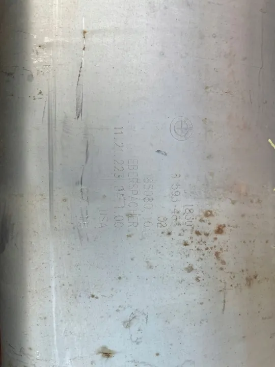 Pakoputken vaimentaja OEM 8593466 BMW X3 G01 X4 G02 image 5