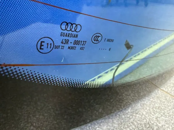 Gebruikte Audi OE achterklepruit OEM SZYBA TYŁ TYLNA image 5