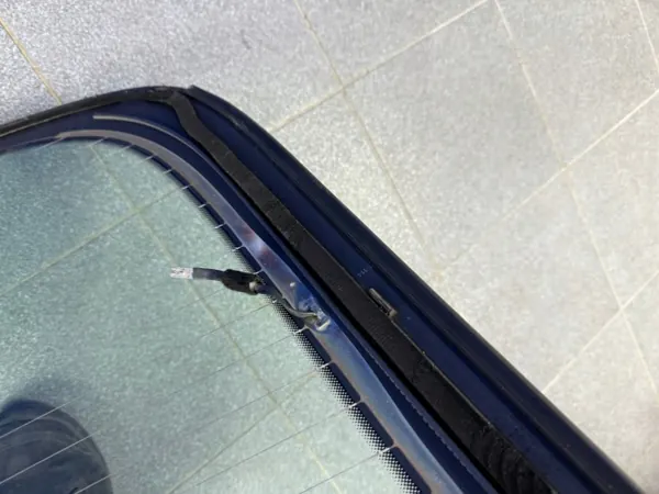 Gebruikte Audi OE achterklepruit OEM SZYBA TYŁ TYLNA image 6