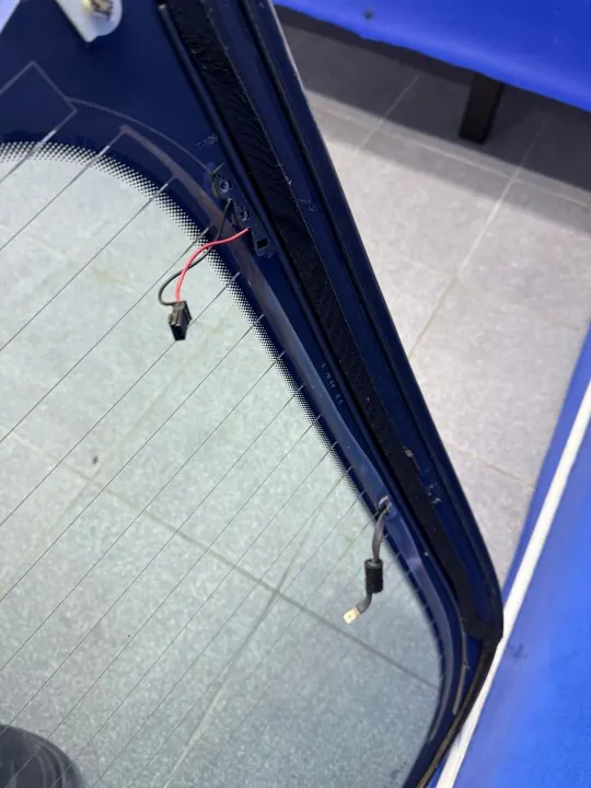 Gebruikte Audi OE achterklepruit OEM SZYBA TYŁ TYLNA image 7