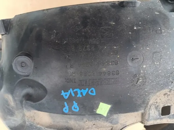 Pasos de rueda delantero derecho Dacia Sandero Stepway III OEM 638448096R image 3
