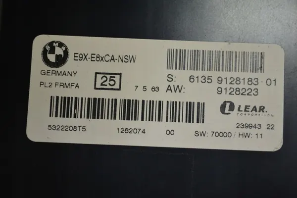 Módulo de Controle de Luzes BMW E90 E91 9128183 image 5