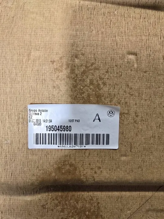 OEM 1S4867501BF Kattoverhoilu VW UP:lle, Skoda Citigo image 6