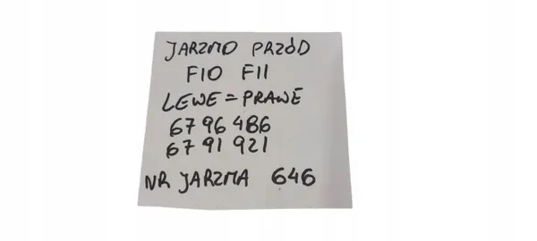 Suporte de pinça de travão dianteiro BMW F10 F11 OEM 6796486 image 9
