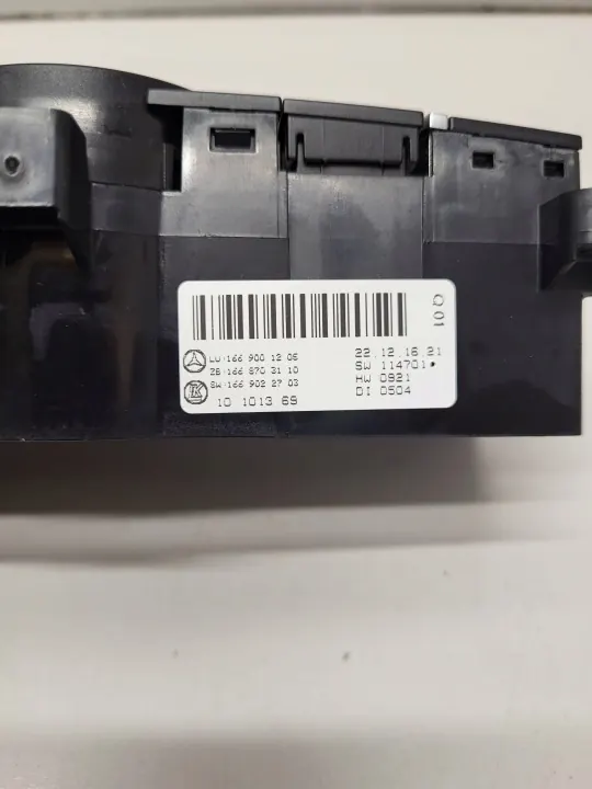 Mercedes GLE W166 achterklimaatpaneel OEM 1669001205 image 3