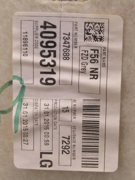 OEM 7347688 Mini Cooper F56 F55 2015 Ciel de toit image 3