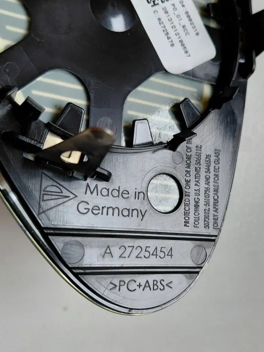 Insert Miroir Droit Photochrom Porsche OE pour Panamera I 970 image 5