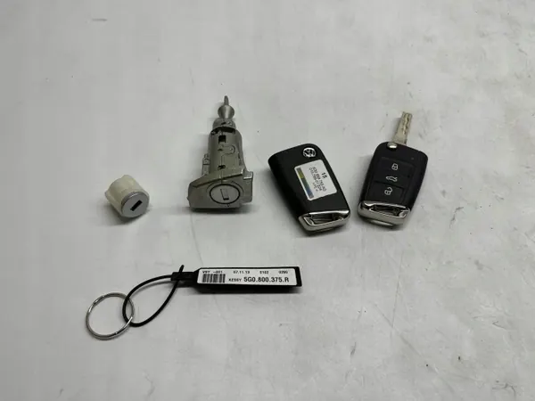 VW Golf VII Låssats OEM 5G0959753AD 5G0800375R image 2