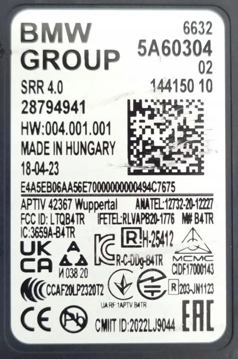BMW OE 5A60304 Spurwechselassistent - Gebraucht image 8