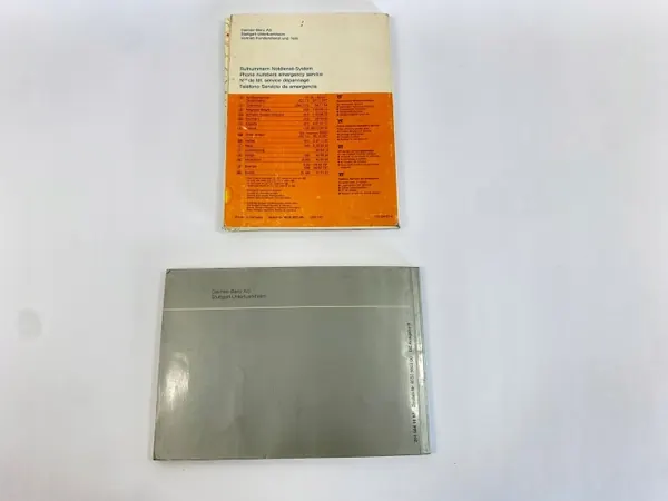 Mercedes W201 190 Servicehandbok OEM 2015841697 image 10
