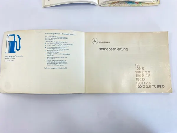 Mercedes W201 190 Servicehandbok OEM 2015841697 image 6