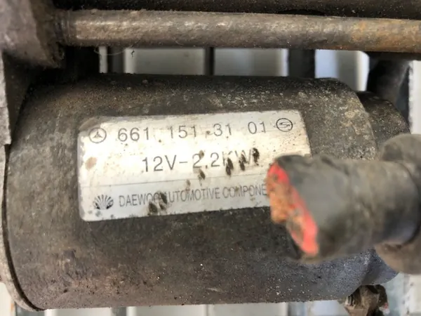 Motor de arranque Daewoo Musso 2.9 6611513101 image 2