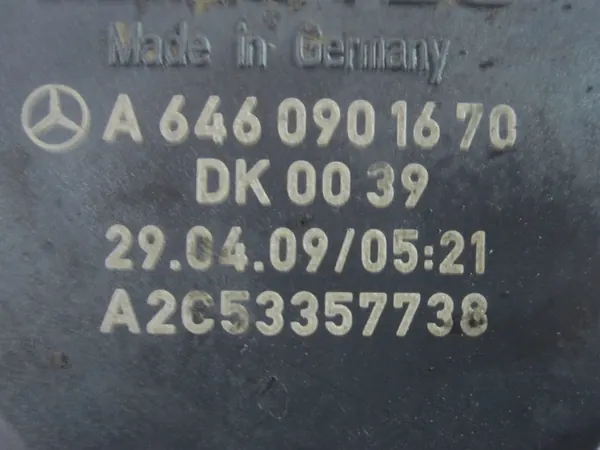Throttle Valve SPRINTER 2.2 CDI A6460901670 image 5