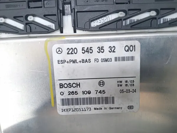 Module ESP OEM 2205453532 pour Mercedes-Benz Classe S W220 image 3