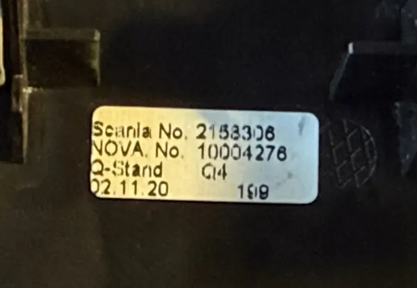 Grade de Ventilação Scania 2158306 2084594 image 2