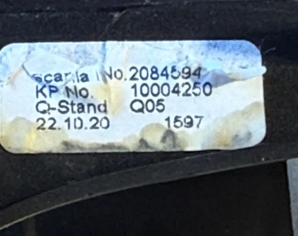 Grade de Ventilação Scania 2158306 2084594 image 3