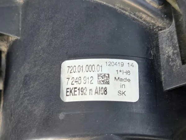 BMW F20 F21 Farol Completo Montagem Direita 7248912 7272580 image 6