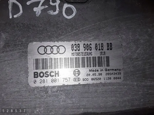 1998 Audi A3 ECU 1.9 Diesel 038906018BB image 4