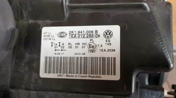 VW CADDY III LIFT Oikea Etuvalaisin 2015> OEM image 5