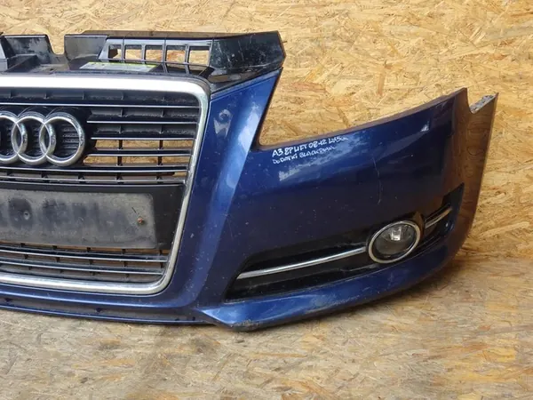 Parachoques delantero completo AUDI A3 8P Black Piano LX5Q image 3
