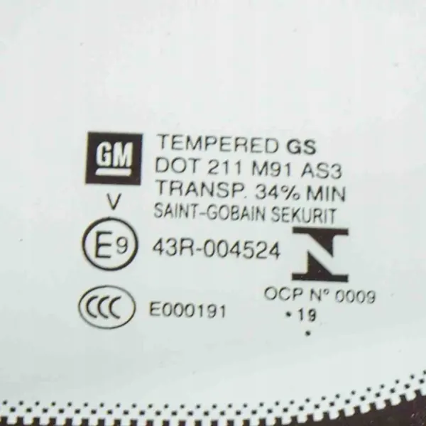 Achterruit rechts OEM 13478716 voor Opel Crossland X image 5