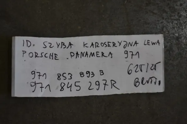OEM 971853893B vasen kori-lasi Porsche Panamera 971 image 6