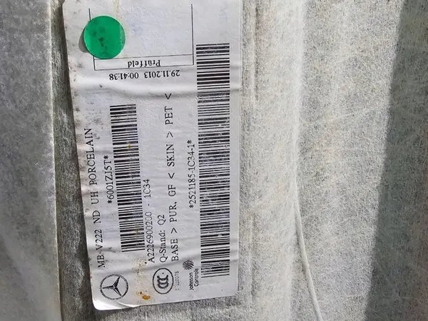 Teto Mercedes-Benz OEM A2226900200 - Usado image 7