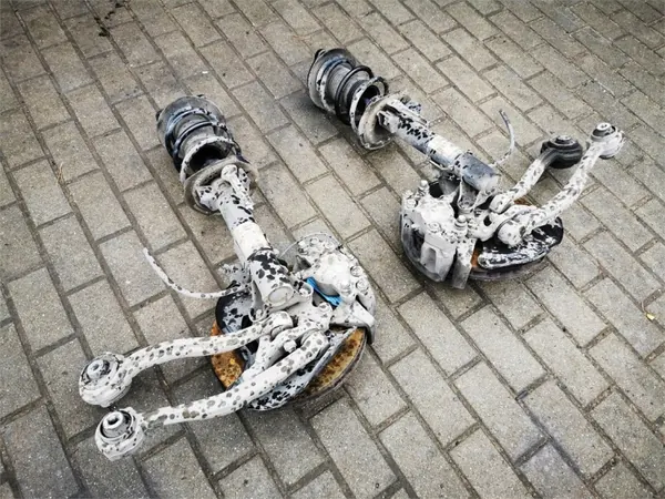 MCPERSON rechter complete schokdemper voor Mercedes W207/W212 image 4