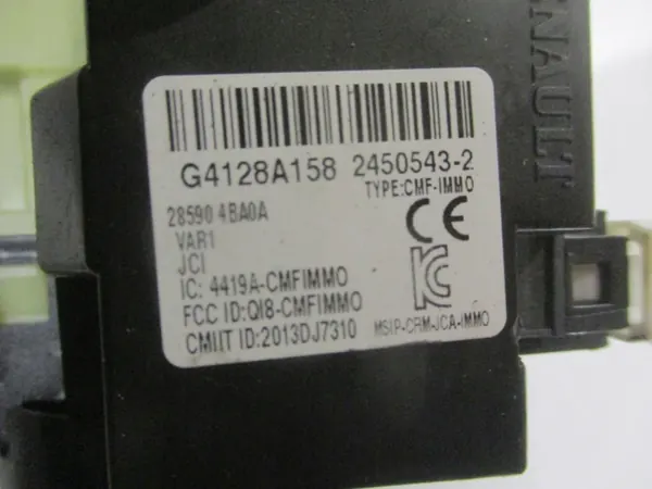 Sytytysavainsarja OEM G4128A158 Nissan Qashqai:lle image 8
