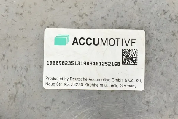 Begagnat batteri OEM A0009823513 Mercedes-Benz 440Ah image 6