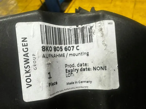 AUDI A4 B8 Deslizamento do Farol Frontal Esquerdo 8K0805607C image 6