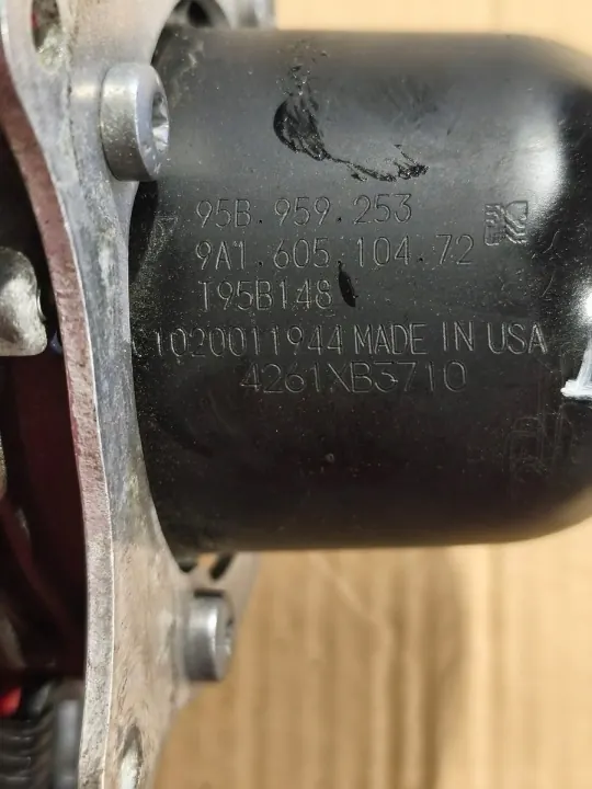 Pompe à air secondaire Porsche OE 95B959253 9A160510472 image 3