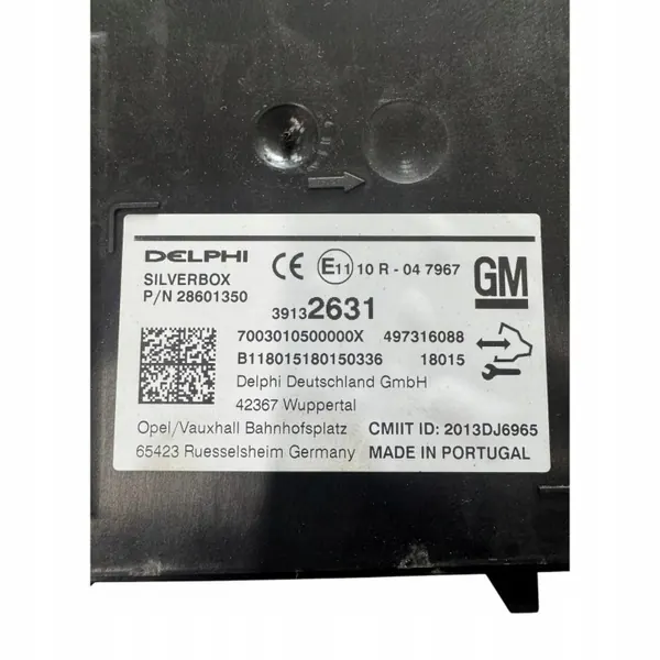 OEM 39132631 Radiomoduuli Opel Astra K/Insignia B image 3
