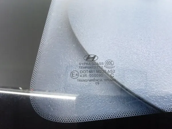 Karossglas Bak Vänster OEM Ambit-983859- för Hyundai i20 image 4